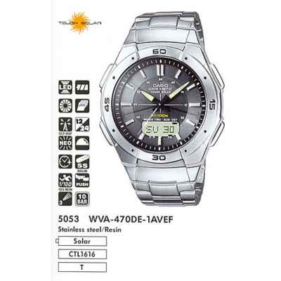 Часы CASIO WVA-470DE-1AVEF