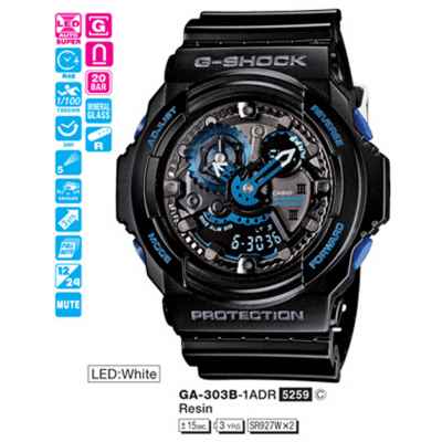 Часы CASIO GA-303B-1AER