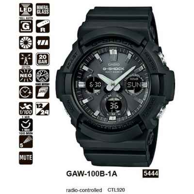 Часы CASIO GAW-100B-1AER