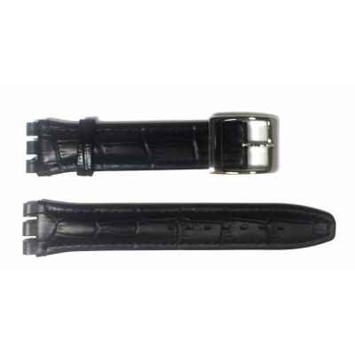 Ремешок Swatch черный 22 мм